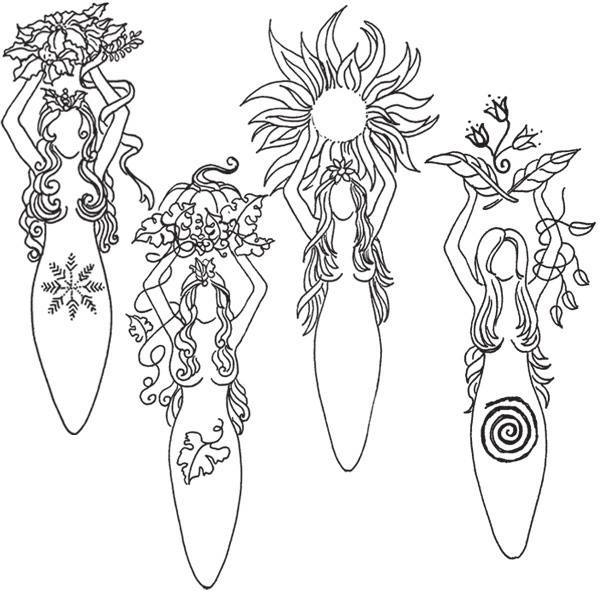 pagan kids coloring pages - photo #2