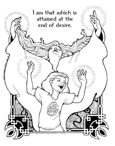 pagan children moon coloring pages - photo #6